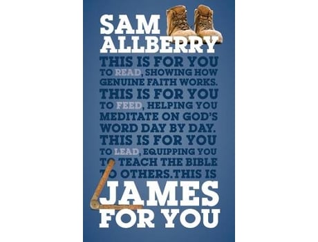 Livro james for you de sam allberry (inglês)