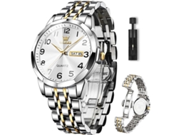 Lurelia Relógio Digital Masculino, Movimento De Quartzo, Analógico, Visor Digital, Data/calendário, 0,43 Polegadas, 11 Mm, 1,61 Polegadas, 41 Mm