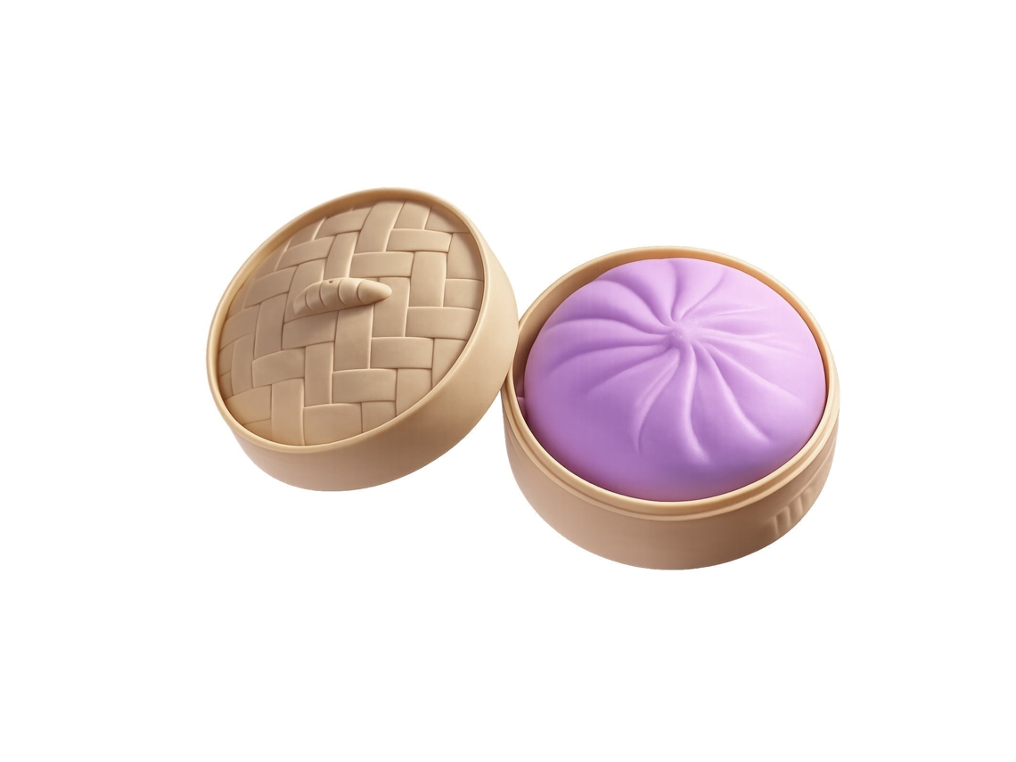 Brinquedo de Alívio do Stress LAXISCREED Roxo, Leve, Macio e Portátil para Usar em Qualquer Lugar