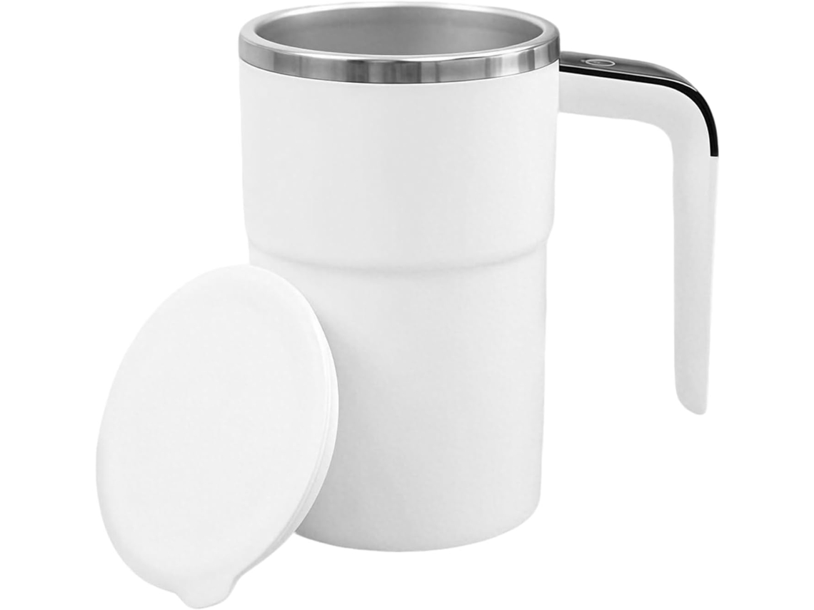Slowmoose Caneca Elétrica Mistura Automática, Visor Temperatura, Café.