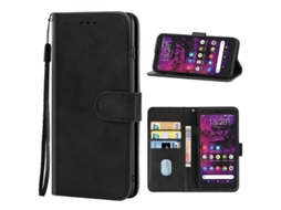 Capa de Couro para Cat S62 com Suporte e Slots