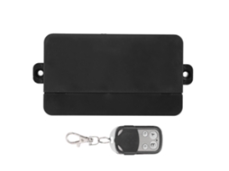 Interruptor De Controle Remoto Para Luzes De Quatro Vias Com Tensão Amplia, Shell Preto E Branco De Fita Longa