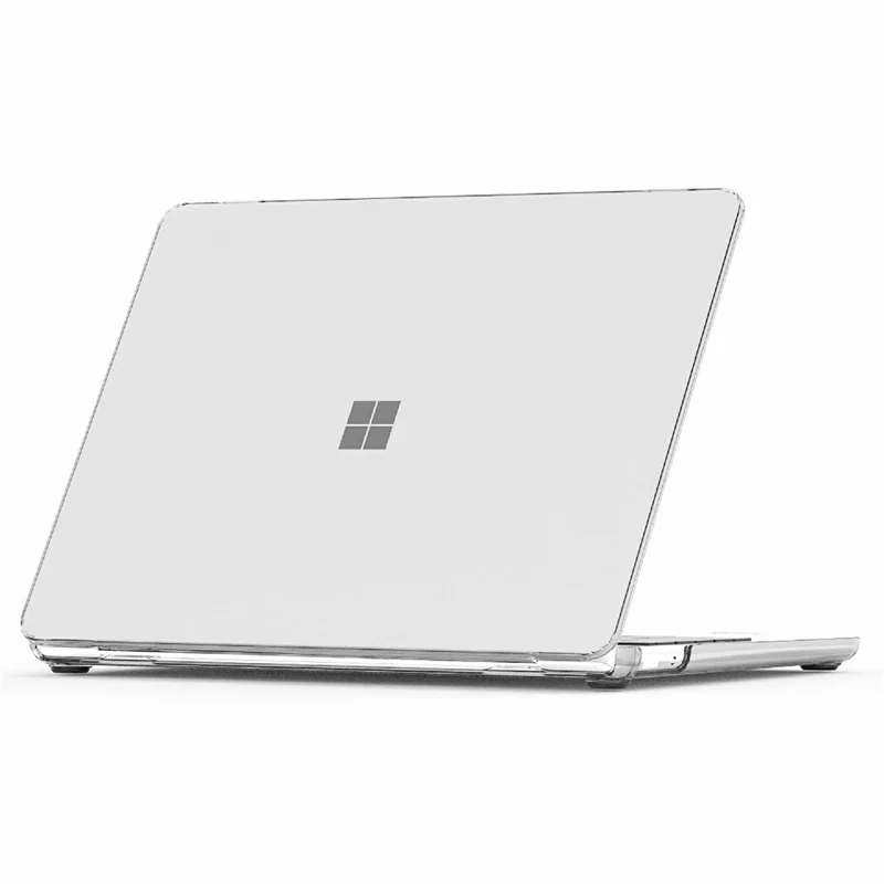 Capa Halinuia Para Microsoft Surface Laptop 13 Polegadas Pc Rígido Acabamento Mate Transparente (anti Derrapante, Ventilação)