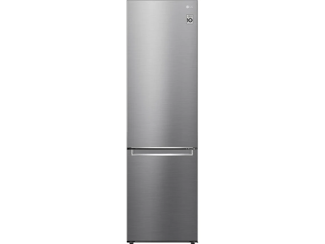 Frigorífico Combinado LG GBB72PZVCN (No Frost - 203 cm - 384 L - Inox)