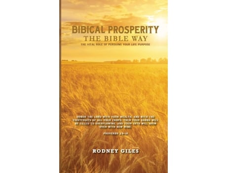 Livro Biblical Prosperity The Bible Way de Rodney Giles (Inglês)