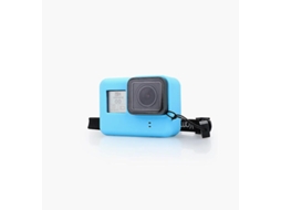 Capa Protetora De Silicone Macio Vopon Para Gopro Hero 7 Black 6 5, Compatível Com Câmeras Esportivas 5 (vp629-azul-vp211).-aquaforge