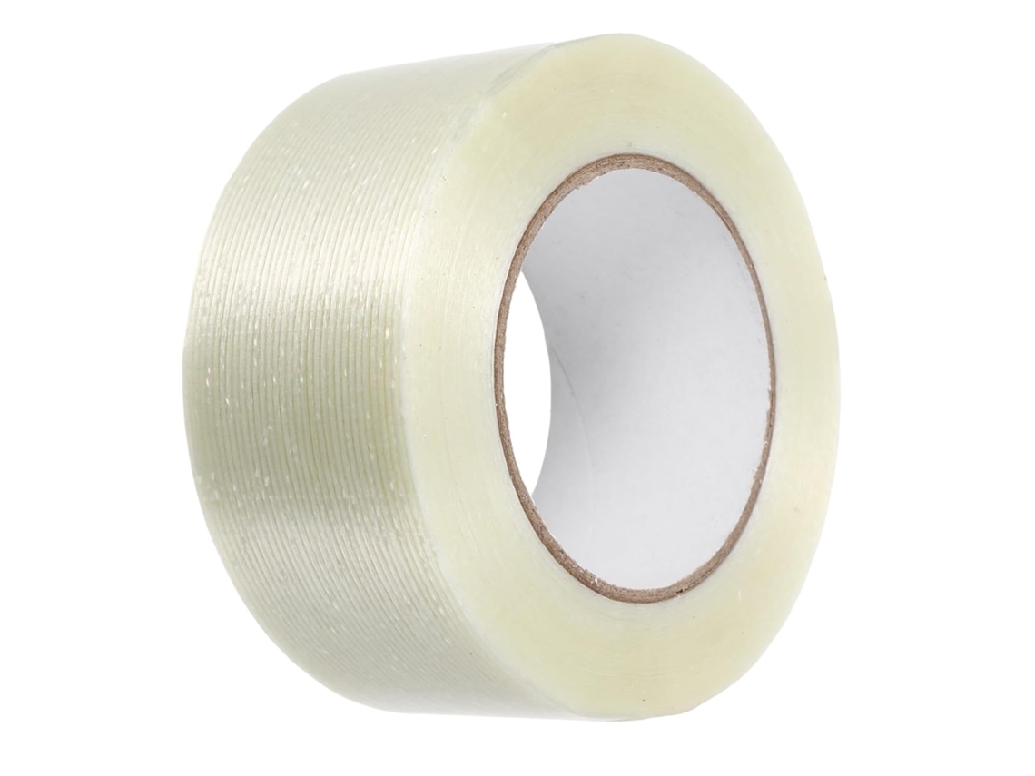 Fita Adesiva de Fibra Listrada, Fita Adesiva Resistente para Uso Comercial. SFUSHOS