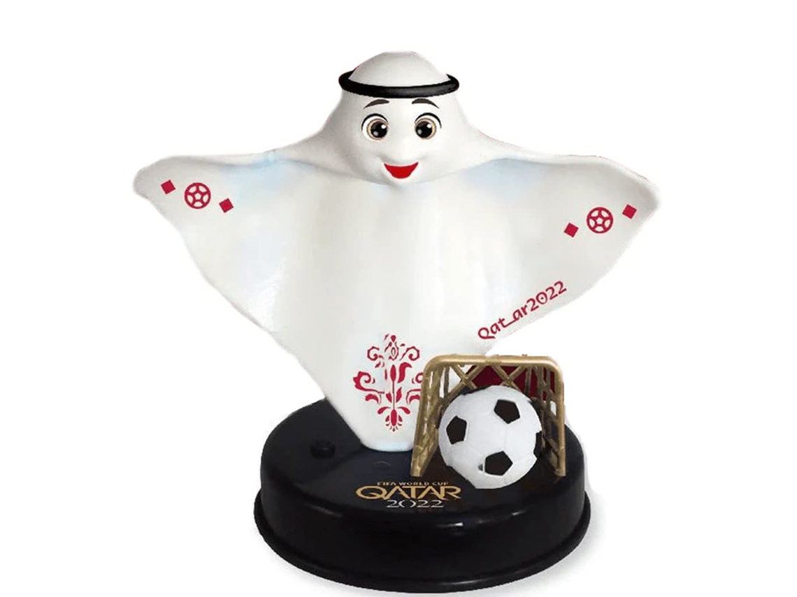 Decoração De Mascote Da Copa Do Mundo 2022 Com A Marca Laxiscreed Para Eventos Especiais