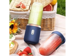 Lurelia Liquidificador Portátil Recarregável Usb, 450 Ml, Aço Inoxidável, Sem Bpa, Para Sumos