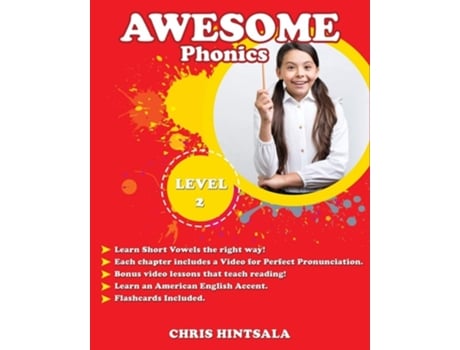 Livro Awesome Phonics Level 2 De Christopher Hintsala (inglês)