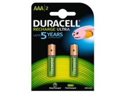 Pilhas Recarregáveis DURACELL AAA800 MAH K2 (2 unidades)