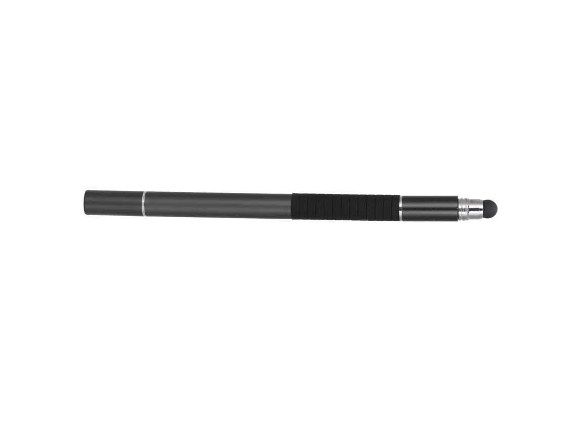 Caneta Stylus 2 compacta, portátil e confiável para tablets iOS, Kindle e Galaxy. Preto-dourado claro.