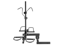 Suporte para Bicicletas 2 Porta bagagens com Engate Capacidade de Carga Máxima 72,6 Kg Se Adapta a Receptores 50 Mm Automóveis Suv Autocaravana