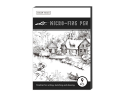 Conjunto de 9 Fineliners Roymart AB 0339 Alex Bog