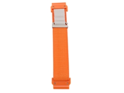 Pulseira de Náilon 22mm Liberação Rápida para Fenix 5 6 7 Forerunner 945 Laranja Starlight