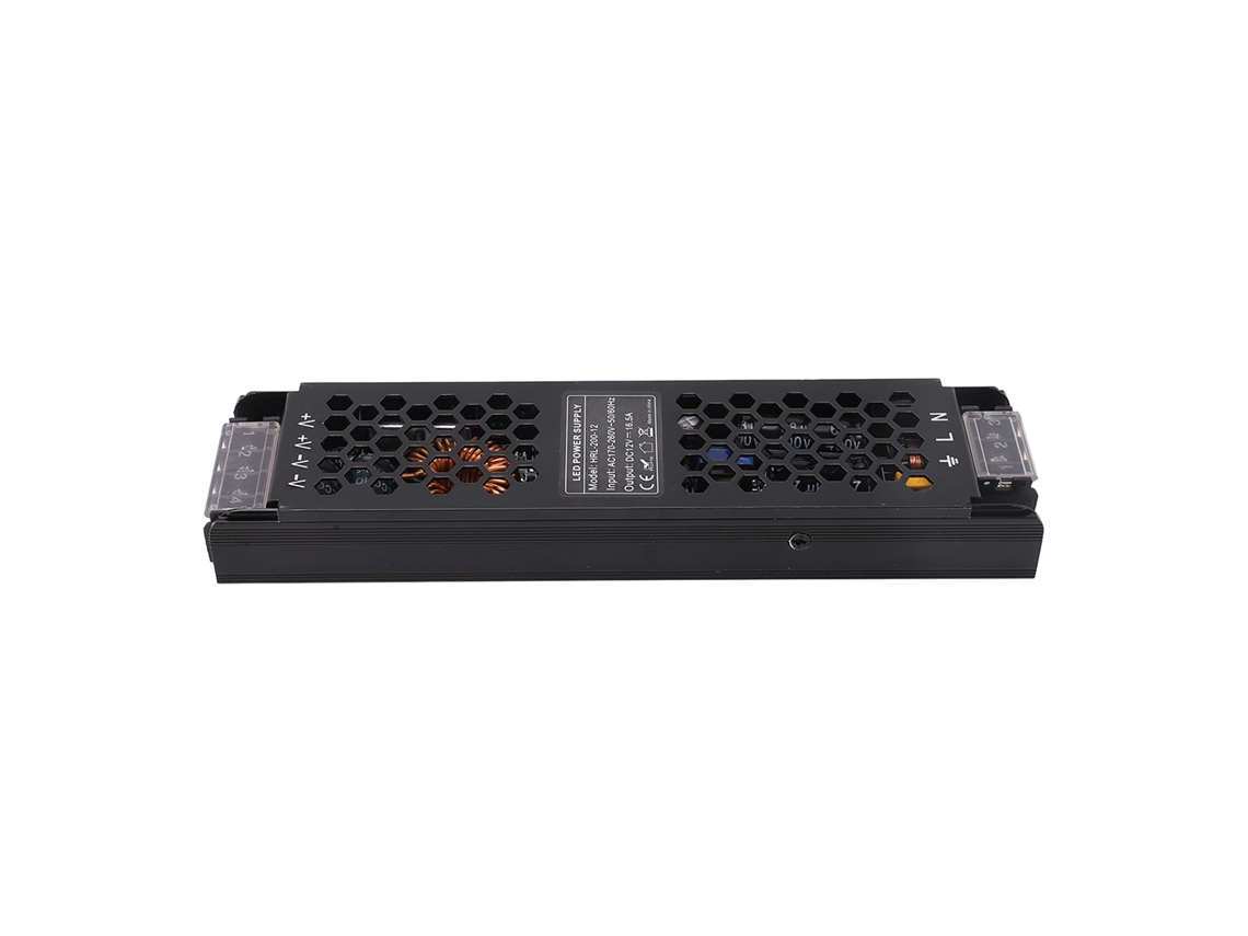 Fonte De Alimentação Para Led De 200w Ac170‑260v Para Dc12v Com Tensão Constante