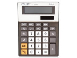 Calculadora Eletrônica Simples De Plástico Mesa Escritório Estudantes