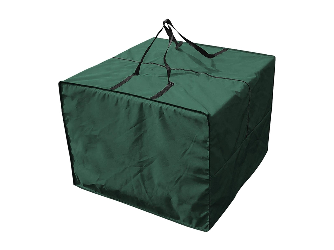 Saco De Armazenamento Para Almofadas De Jardim,capa Protetora Multifuncional Impermeável Com Alça De Transporte,81x81x61 Cm Btforus