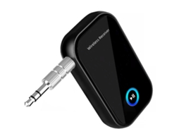 Araba Için Bluetooth Adaptörü Mini Aux 0 Çift Bağlantılı Eller Serbest 16 Saat Oynatma Süresi UISAVE