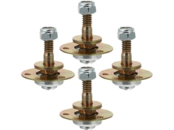 Rolamentos De Reposição Para Móveis De Balanço, 4 Peças, Feitos De Ferro.