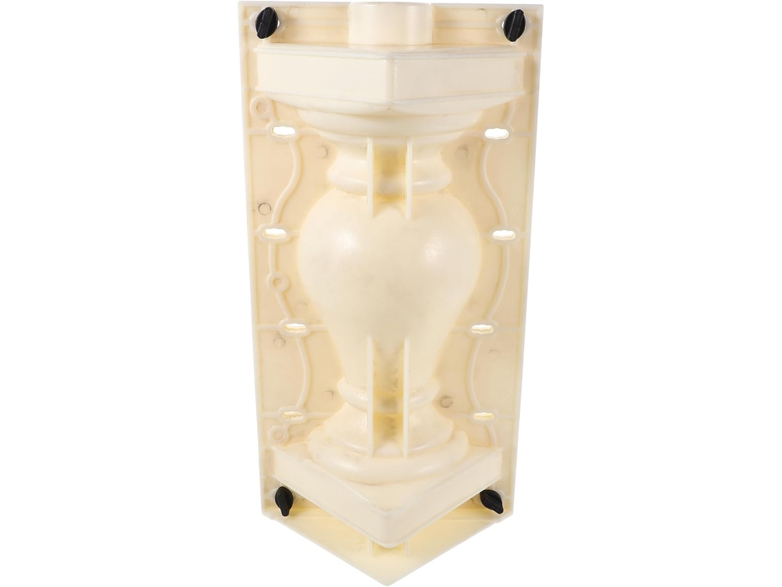 Molde de cimento para colunas GOKOCO, kit de moldes plásticos para jardim