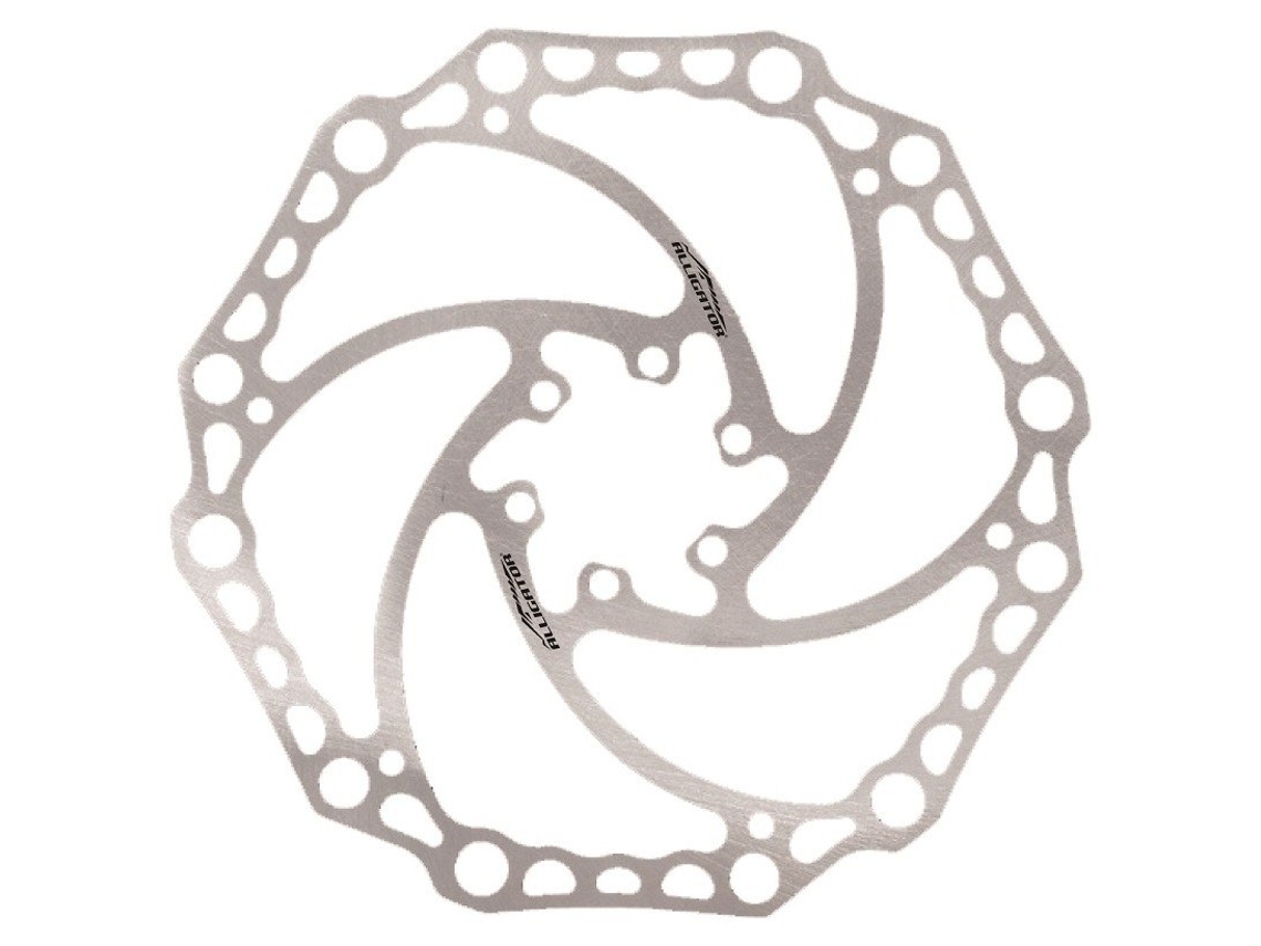 Disco Travão Rotor Prateado 180 Mmalligator