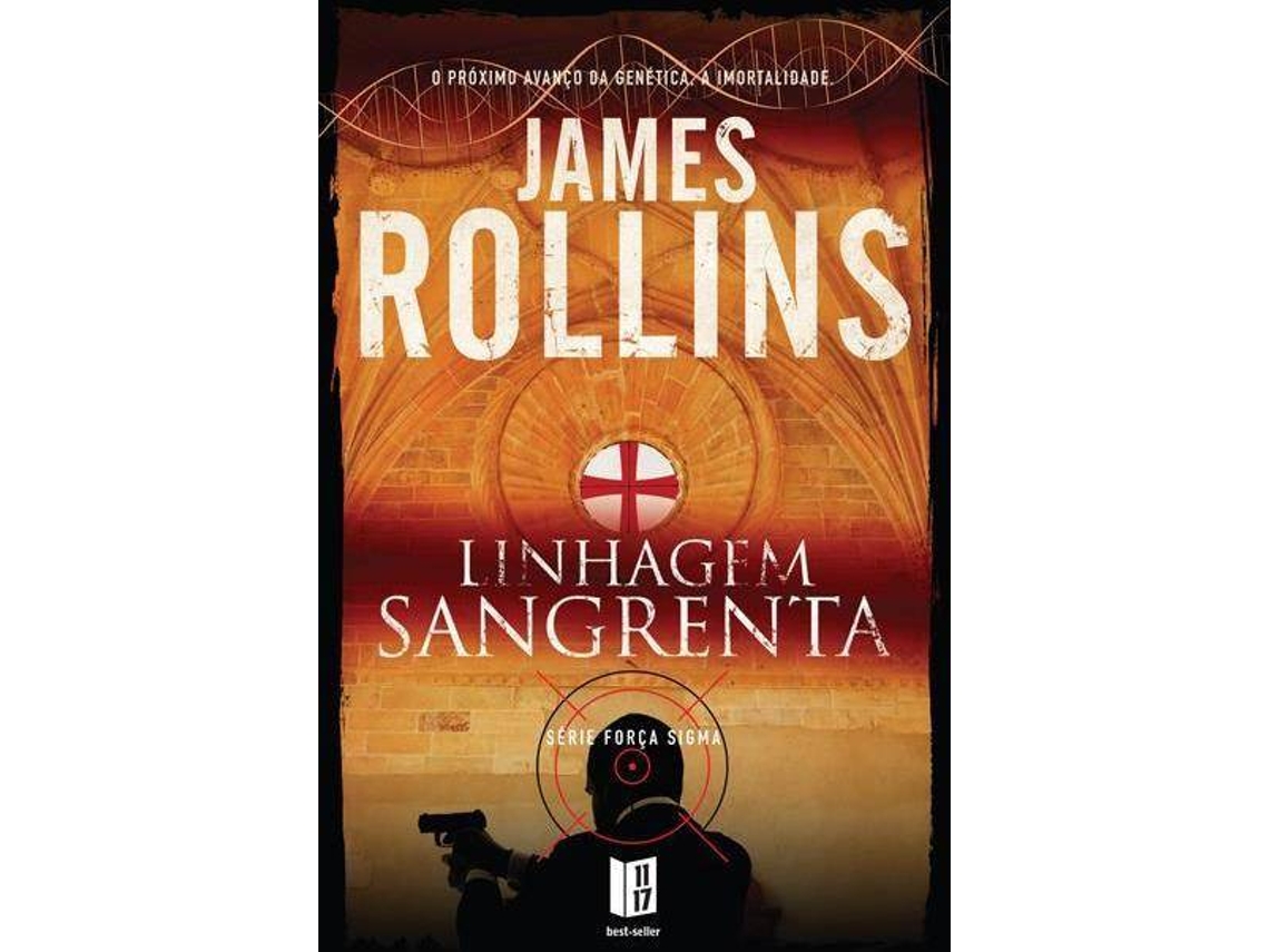 Livro Linhagem Sangrenta de James Rollins (Português)