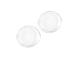 2 Pçs/set Diâmetro Redondo 90mm Luzes de Nevoeiro Luzes Vidro Temperado Anti fog Vidro para L200 Outlander Pajero Colt Triton Asx