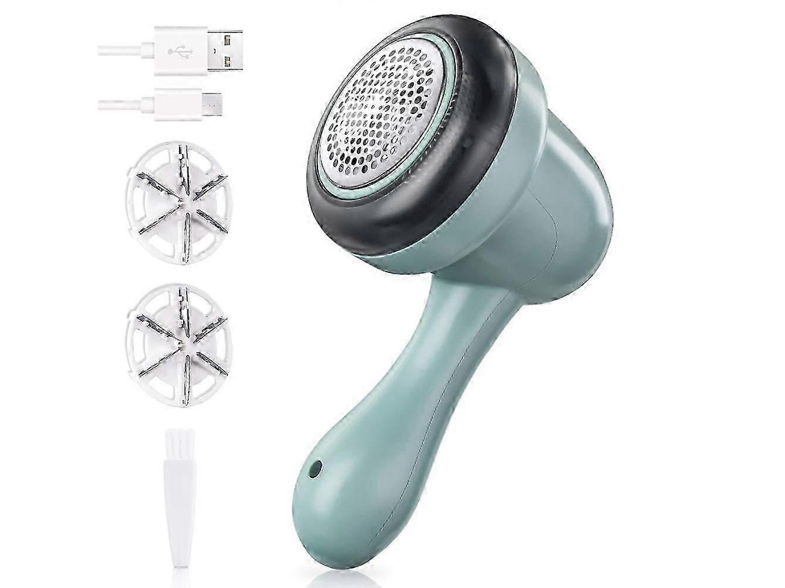 Ferro de passar roupa recarregável USB Slowmoose com 2 lâminas de aço inoxidável