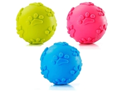 2026 pelota de Juguete para Perros Con Sonido, Limpiador de Dientes, Elástica Y no Tóxica, para Perros Pequeños Y Medianos