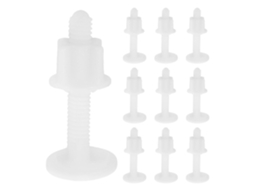 Conjunto De 10 Parafusos Para Assento Sanitário Com Design Antiderrapante E Material Abs Uma Instalação Segura Durável
