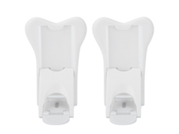 Mali 2pcs Travo de Segurança para Porta Janela Deslizante Abs Branco Proteção Bebê Anti pinch