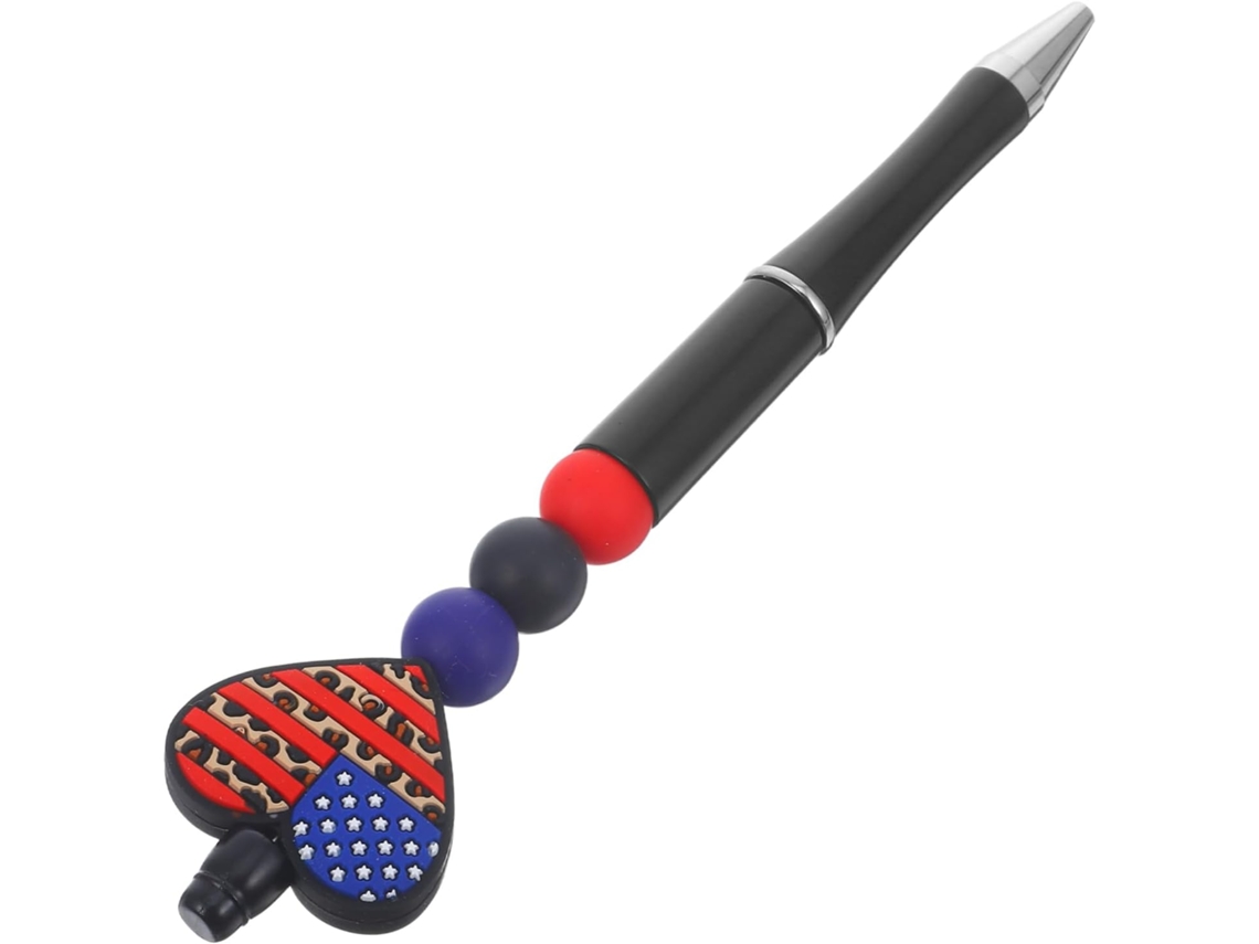 Caneta Esferográfica Em Gel Homoyoyo Formato De Coração Com A Bandeira