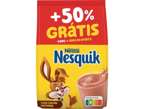 Bebida De Chocolate Solúvel Sem Glúten Nesquik