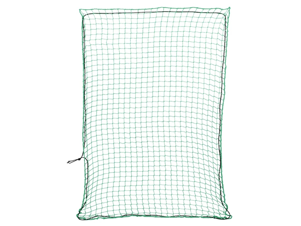 Vidaxl Rede Para Reboque Com Corda Elástica 4x3 M Pp Verde