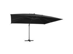 Cantilever Garden Parasol, Cantilever Garden Parasols Vidaxl Preto Tecido (400 X 300 Cm (7 X 5 Cm))