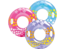 Conjunto de 3 boias de piscina Stargaze, 91 cm, com alças, multicoloridas AQUAFORGE