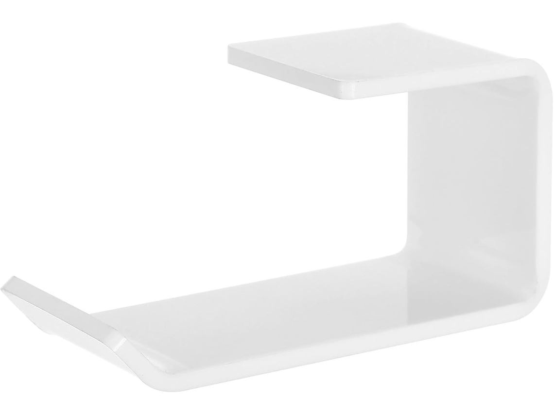 Shineofi Support De Casque Audio Design Moderne De Bureau En Acrylique Blanc Prévention De