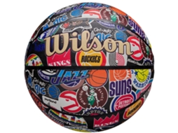 Bola NBA All Team Retro Wz4028501xb, Unissex, Bolas de Basquete Wilson (Multicolor 7 Eu)