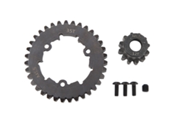 Mali conjunto de Engrenagens de Aço Profissional 35t para Carro Rc Traxxas X Maxx 6s 8s 1/5 com Engrenagem Pinion 12t