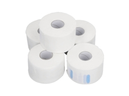 Tiras De Papel Para Pescoço De Barbeiro Descartáveis Macias E Resistentes Para Coloração E Corte De Cabelo
