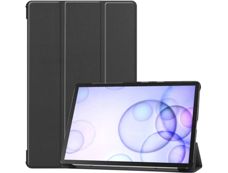 Capa Tablet Samsung Tab S6 ANTIIMPACTO! Book Cover Preto
