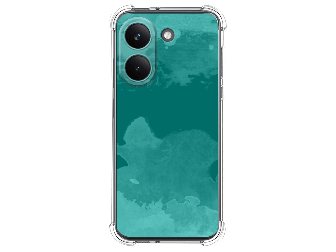 Capa Tumundosmartphone De Silicone À Prova De Choque Para Xiaomi Poco X8 Pro 5g Com Estampa Em Aquarela 6 Desenhos