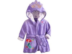 2026 bata de Banho com Capuz de Pelúcia para Meninos e Meninas Roupa de Noite Quente Pijama Macio Tamanho 1 6 Anos