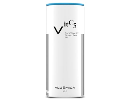 Vitc5 Pureway Chá Verde Zn 40 Cápsulas ALGEMICA