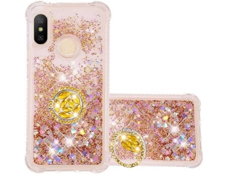 Capa Xiaomi Mi A2 Lite HONGWE. Dourado