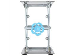 Plataforma Elevadora Manual De Laboratório De Aço Inoxidável Ajustável Mesa De Laboratório