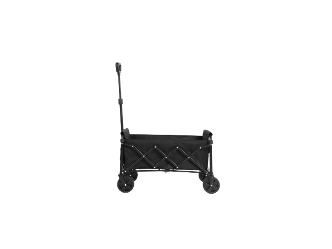 Carrinho De Praia Dobrável Portátil E Resistente Com Rodas - Grande Capacidade Para Compras, Camping, Esportes E Jardim