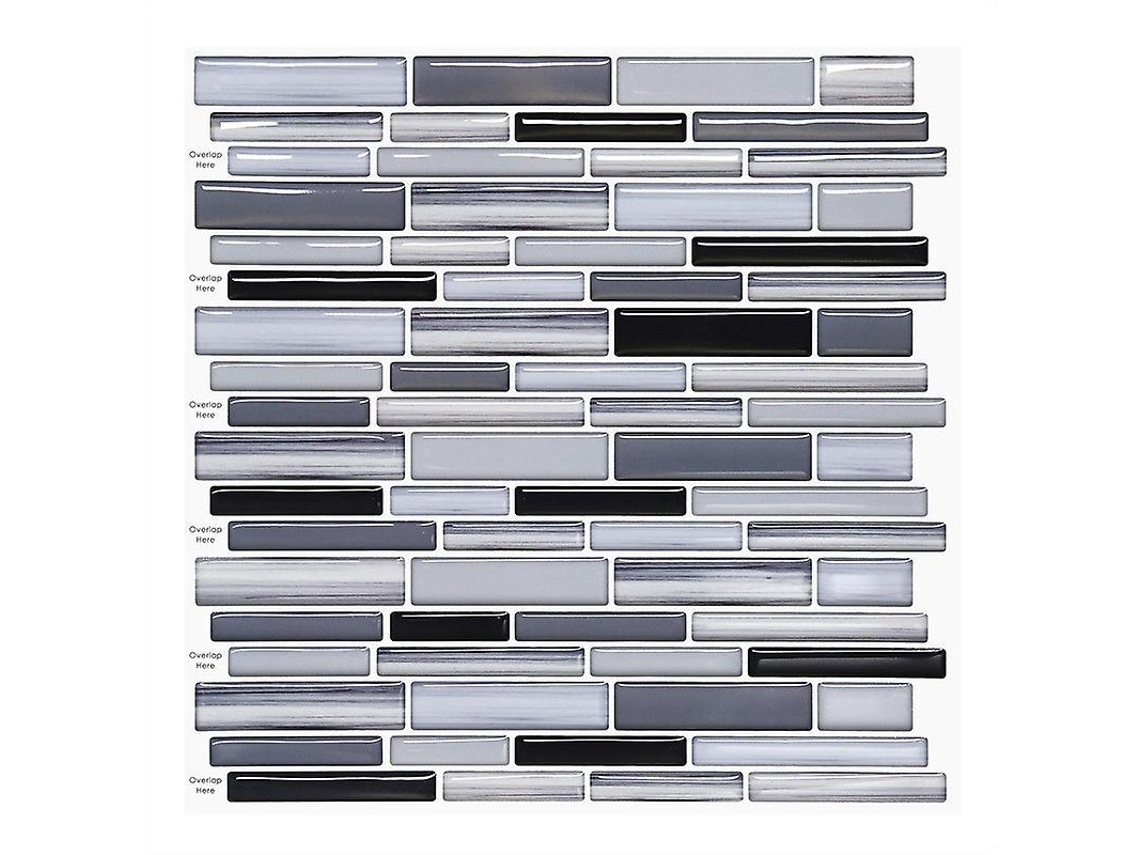 Azulejos Autoadesivos Para Cozinha, 30x30 Cm, Aquaforge (10 Azulejos)