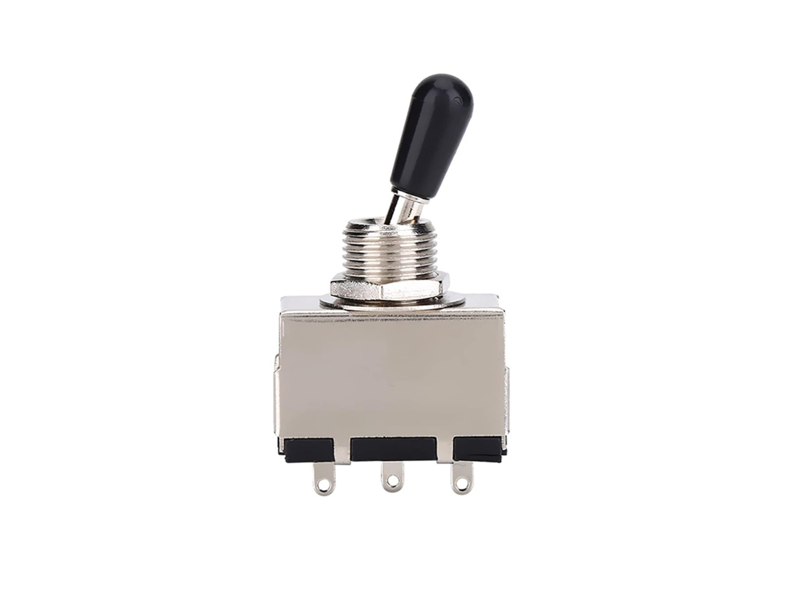 Interruptor De Alavanca 3 Posições, Substituição Durável Em Metal Para Guitarra Elétrica, Fácil Instalação Para Músicos